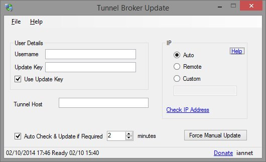 Tunnel Broker Update